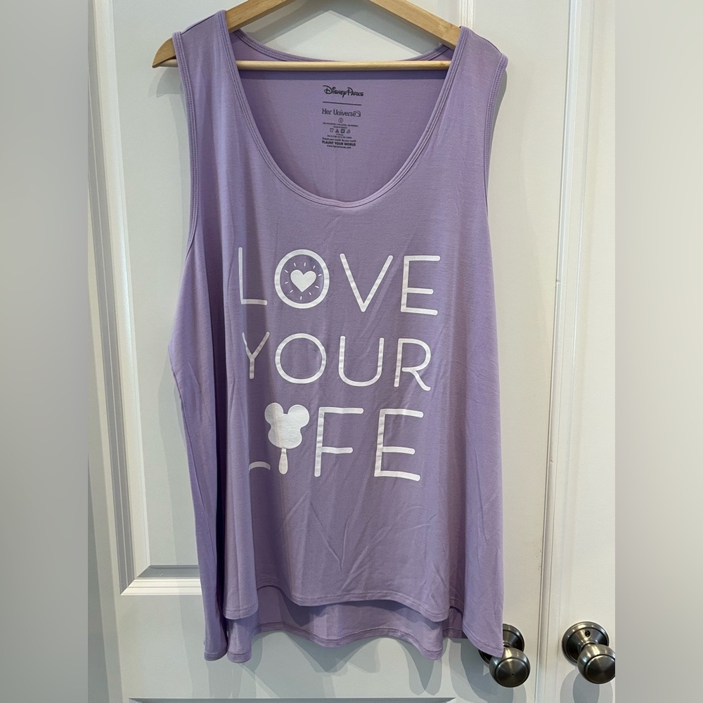 Her Universe Lavender Disney Parks Tank